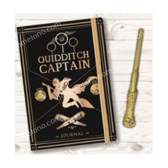 harry poter quidditch notebook & pen set 08.00.0243
