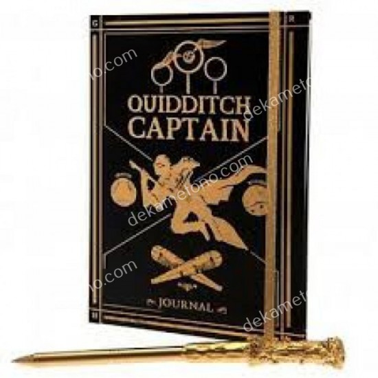 harry poter quidditch notebook & pen set 08.00.0243