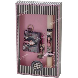 SANTORO GORJUSS CANDLE WITH LITTLE WINGS WALLET 