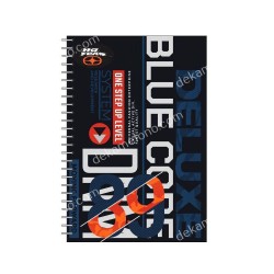 SPIRAL NOTEBOOK 17*25 2TH 70 SHEETS PUME BLUE NO FEAR