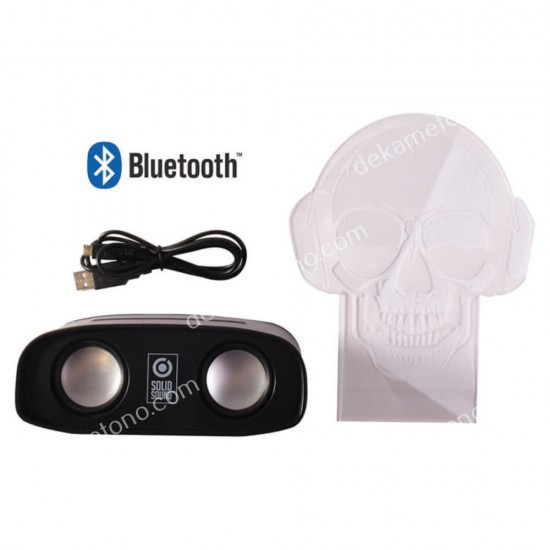 sound reactive bluethooth speaker skull 01.16.0032