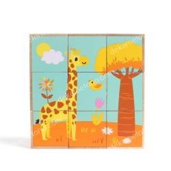 FOREST ANIMAL WOODEN PUZZLE 
