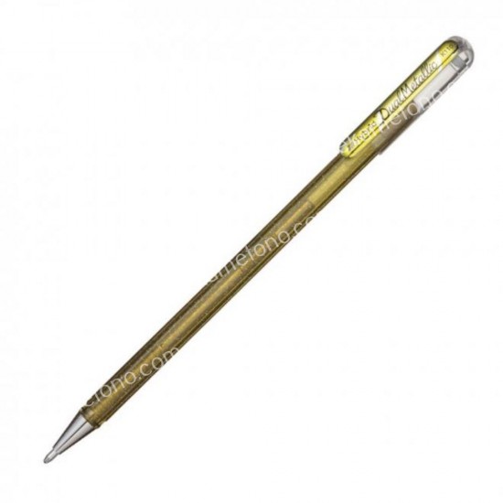 στυλο pentel dual metallic gold 1.0mm k110 02.12.0313