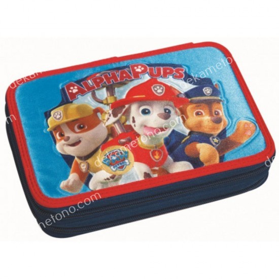 κασετινα γεματη διπλη paw patrol 334-13100 04.00.0030