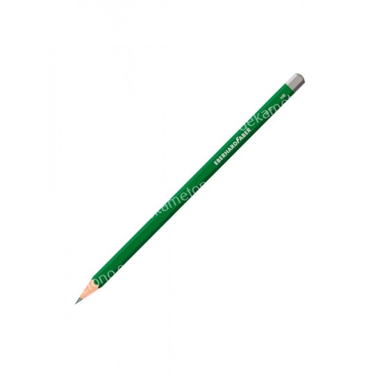 μολυβι σχεδιου πρασινο ασημι καπακι 6β 02.14.0133