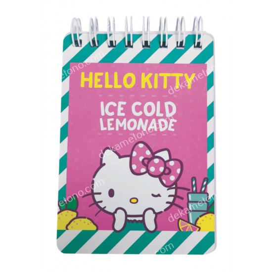 σημειωματαριο α7 hello kitty lemonade 11x7.5cm gim 01.01.0046