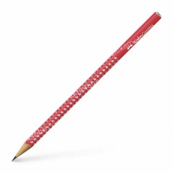 FABER CASTELL GRIP SPARKLE RED PENCIL