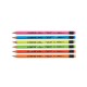 μολυβι με γομα ηβ νεον 6 χρωματα 02.14.0012