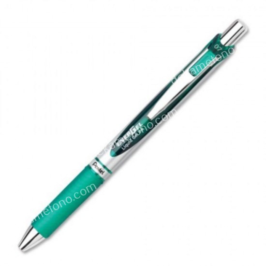  στυλο pentel energel metal tip 0,7mm πρασινο 02.12.0114