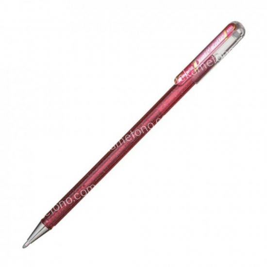 στυλο pentel dual metallic pink 1.0mm k110 02.12.0317