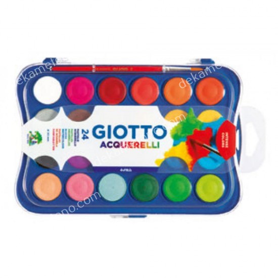 νερομπογιεσ giotto colour blocks 24 χρωματα 02.04.0082