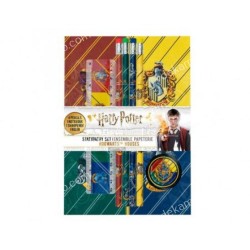 harry potter notebook & pen set - crest & customise 08.00.0242