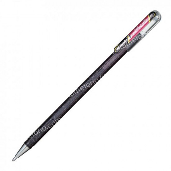 στυλο pentel dual metallic black-red 1.0mm k110 02.12.0320