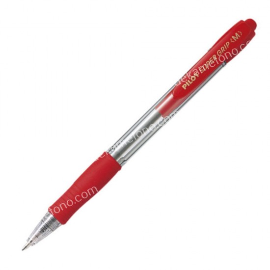 στυλο super grip medium 1.0mm κοκκινο pilot 02.12.0224