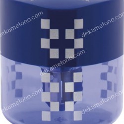 TRIANGULAR SHARPENER WITH TWO HOLES EBERHARDFABER BLUE 