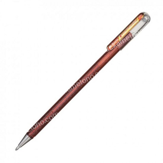 στυλο pentel dual metallic orange-yellow 1.0mm k110 02.12.0316