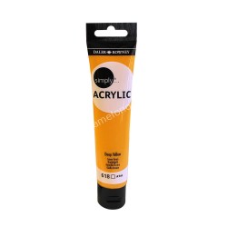 ΑΚΡΥΛΙΚΟ ΧΡΩΜΑ ΖΩΓΡΑΦΙΚΗΣ SIMPLY 75 ML DEEP YELLOW