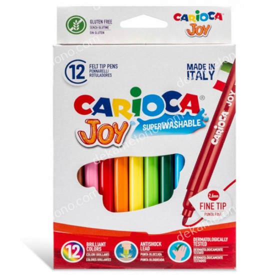 μαρκαδοροι 12τεμ carioca joy 02.03.0000