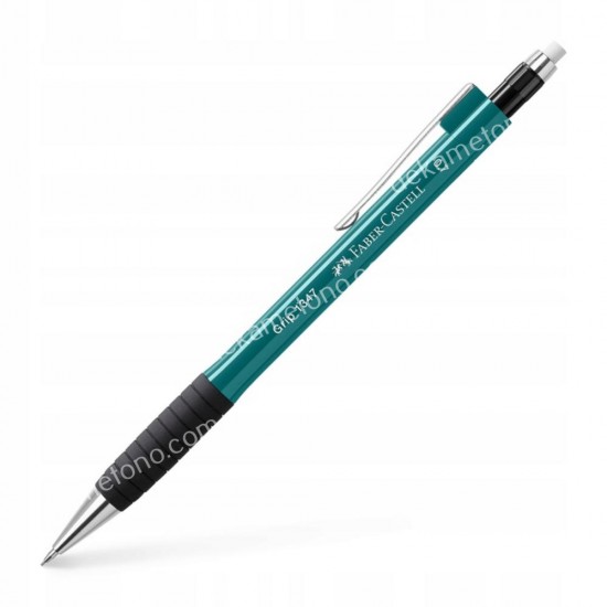 μηχανικο μολυβι grip 0.7mm σμαραγδι trend faber-castell 02.15.0035