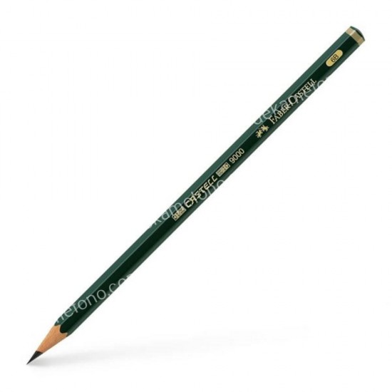 μολυβι σχεδιου faber castell 9000 6b 02.14.0040