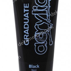 ΑΚΡΥΛΙΚΟ ΧΡΩΜΑ ΖΩΓΡΑΦΙΚΗΣ GRADUATE ACRYLIC 120ML BLACK