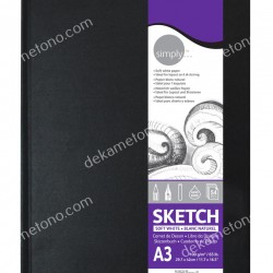 ΜΠΛΟΚ ΣΧΕΔΙΟΥ DALER ROWNEY SIMPLY SKETCHBOOK A3 HARDBOUND 54 ΦΥΛΛΑ