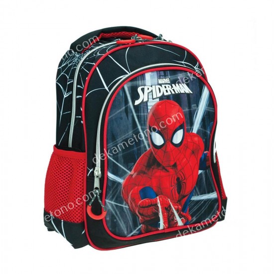 τσαντα πλατησ νηπιου spiderman black citty gim 03.01.0101