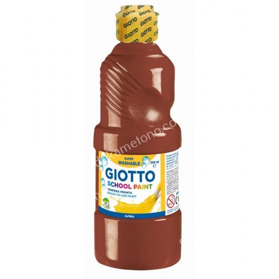 τεμπερα giotto σχολικη 500ml καφε 02.04.0027