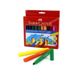 ΜΑΡΚΑΔΟΡΟΙ ΖΩΓΡΑΦΙΚΗΣ JUMBO 24 TEM FABER CASTELL