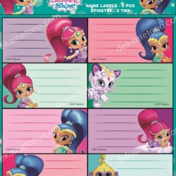 ΕΤΙΚΕΤΕΣ ΣΧΟΛΙΚΕΣ SHIMMER & SHINE