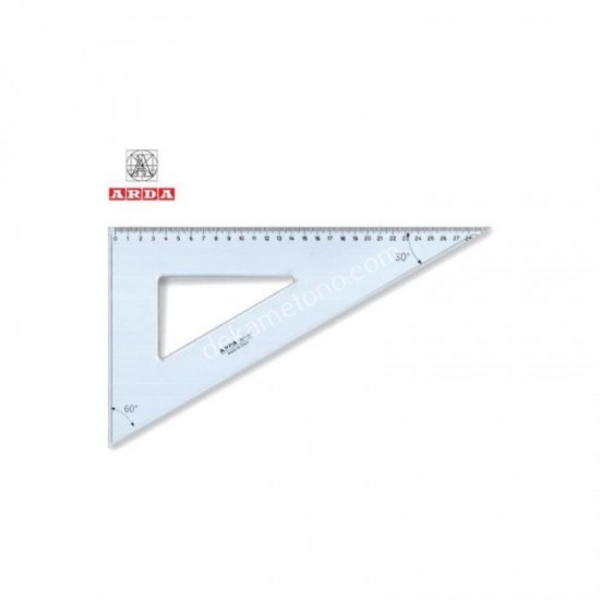 τριγωνο ορθογωνιο 25cm arda 02.20.0031