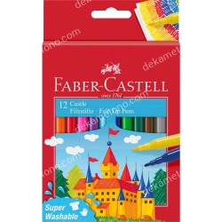 ΜΑΡΚΑΔΟΡΟΙ ΛΕΠΤΟΙ 12 ΤΕΜ. FABER-CASTELL