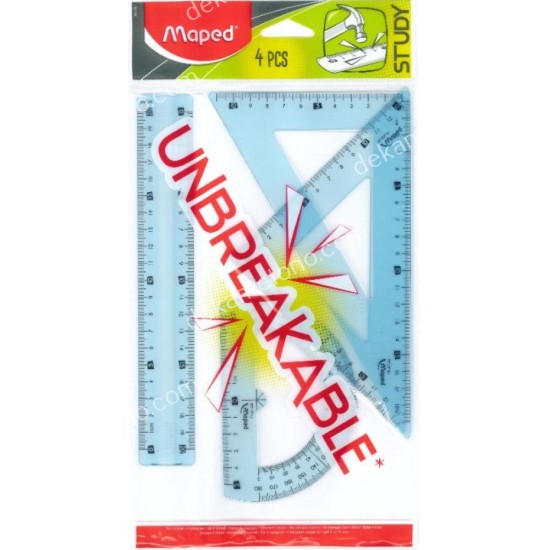 γεωμετρικο σετ οργανων unbreakable 20cm 4 tem 02.20.0060