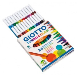 ΜΑΡΚΑΔΟΡΟΙ GIOTTO TURBO COLOR 24ΤΕΜ