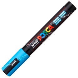 ΜΑΡΚΑΔΟΡΟΣ POSCA PC-5M UNI BALL ΓΑΛΑΖΙΟ