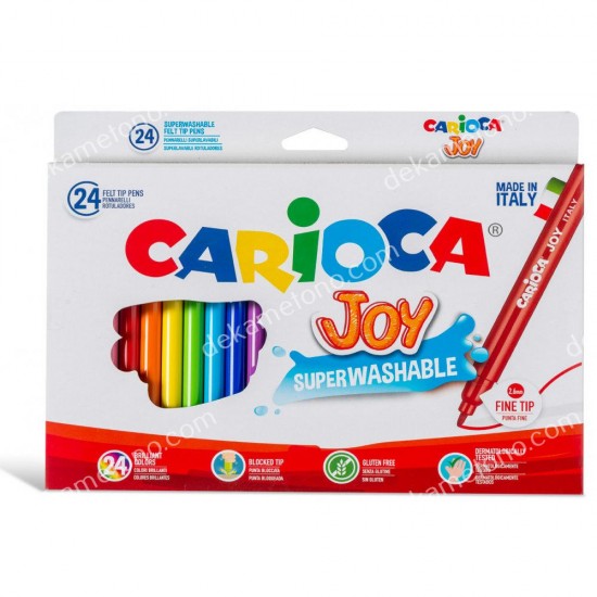 μαρκαδοροι 24τεμ carioca joy 02.03.0001