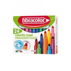 μαρκαδοροι baby color 10 χρωματων fibracolor 02.03.0046