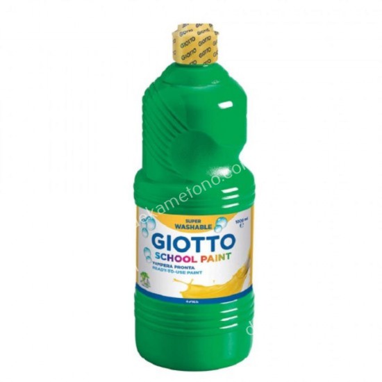 τεμπερα giotto σχολικη 1000ml πρασινο 02.04.0045