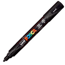 ΜΑΡΚΑΔΟΡΟΣ POSCA PC-5M UNI BALL ΜΑΥΡΟ