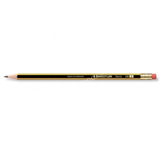 μολυβι staedtler noris με γομα hb2 120-2 02.14.0100