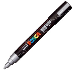 ΜΑΡΚΑΔΟΡΟΣ POSCA PC-5M UNI BALL ΑΣΗΜΙ