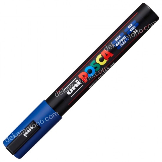 μαρκαδοροσ posca pc-5m uni ball μπλε 02.03.0093