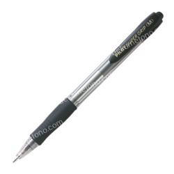 ΣΤΥΛΟ SUPER GRIP MEDIUM 1.0MM ΜΑΥΡΟ PILOT 