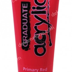 ΑΚΡΥΛΙΚΟ ΧΡΩΜΑ ΖΩΓΡΑΦΙΚΗΣ GRADUATE ACRYLIC 120ML PRIMARY RED