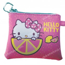 ΠΟΡΤΟΦΟΛΑΚΙ- ΜΠΡΕΛΟΚ HELLO KITTY LEMONADE 11Χ9CM GIM 