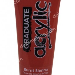 ΑΚΡΥΛΙΚΟ ΧΡΩΜΑ ΖΩΓΡΑΦΙΚΗΣ GRADUATE ACRYLIC 120ML BURNT SIENNA