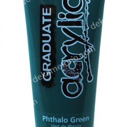 ΑΚΡΥΛΙΚΟ ΧΡΩΜΑ ΖΩΓΡΑΦΙΚΗΣ GRADUATE ACRYLIC 120ML PHTHALO GREEN