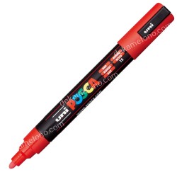 ΜΑΡΚΑΔΟΡΟΣ POSCA PC-5M UNI BALL ΚΟΚΚΙΝΟ