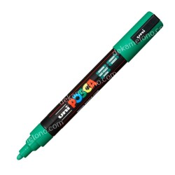 ΜΑΡΚΑΔΟΡΟΣ POSCA PC-5M UNI BALL ΠΡΑΣΙΝΟ