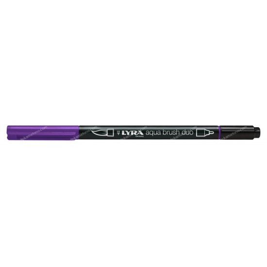 μαρκαδοροσ πινελο aqua brush duo blue violet 02.03.0064